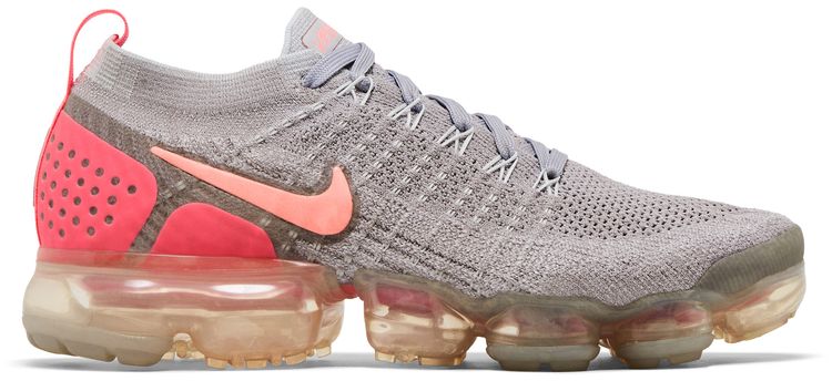 Nike Wmns Air VaporMax Flyknit 2 Grey Crimson