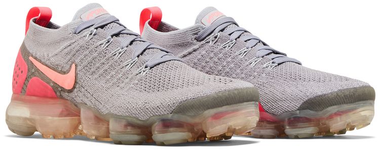 Nike Wmns Air VaporMax Flyknit 2 Grey Crimson