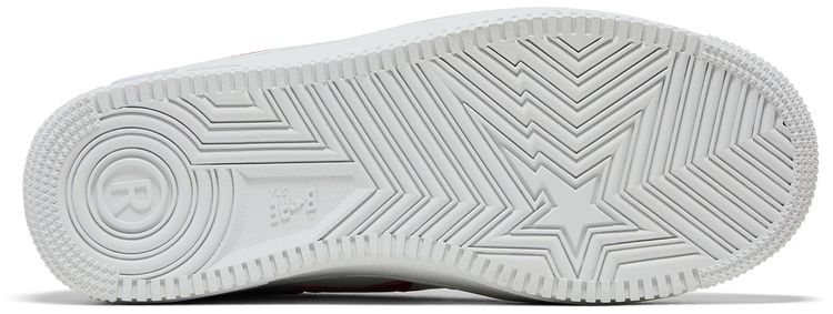 Coca Cola x Bapesta Low White