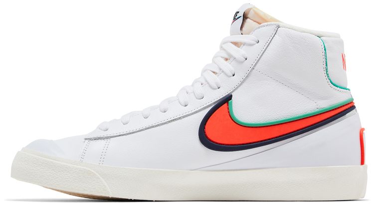 Nike Blazer Mid 77 Infinite White Blue Void Crimson