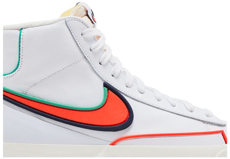 Nike Blazer Mid 77 Infinite White Blue Void Crimson