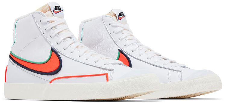 Nike Blazer Mid 77 Infinite White Blue Void Crimson
