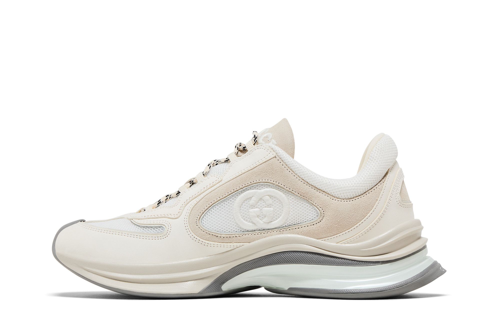 Buy Gucci Run Sneaker 'White Suede' - 749785 AAB62 9144 | GOAT