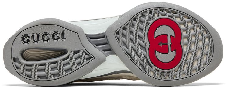 Gucci Run Sneaker White Suede