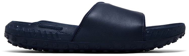Under Armour Project Rock 3 Slide Midnight Navy Flare Orange
