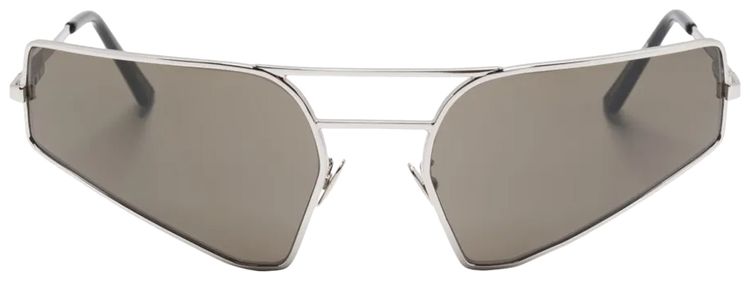Rick Owens Prong Sunglasses SilverBlack