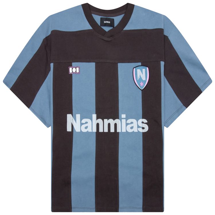 Nahmias Soccer Jersey BlueOcean Stripe Jersey