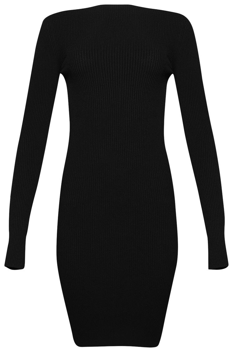 Rick Owens Al Mini Dress Black