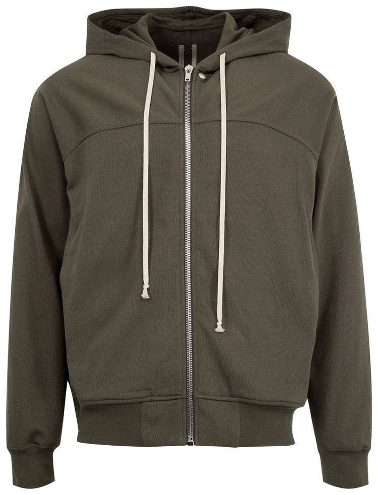Rick Owens Zip Up Hoodie Bosco
