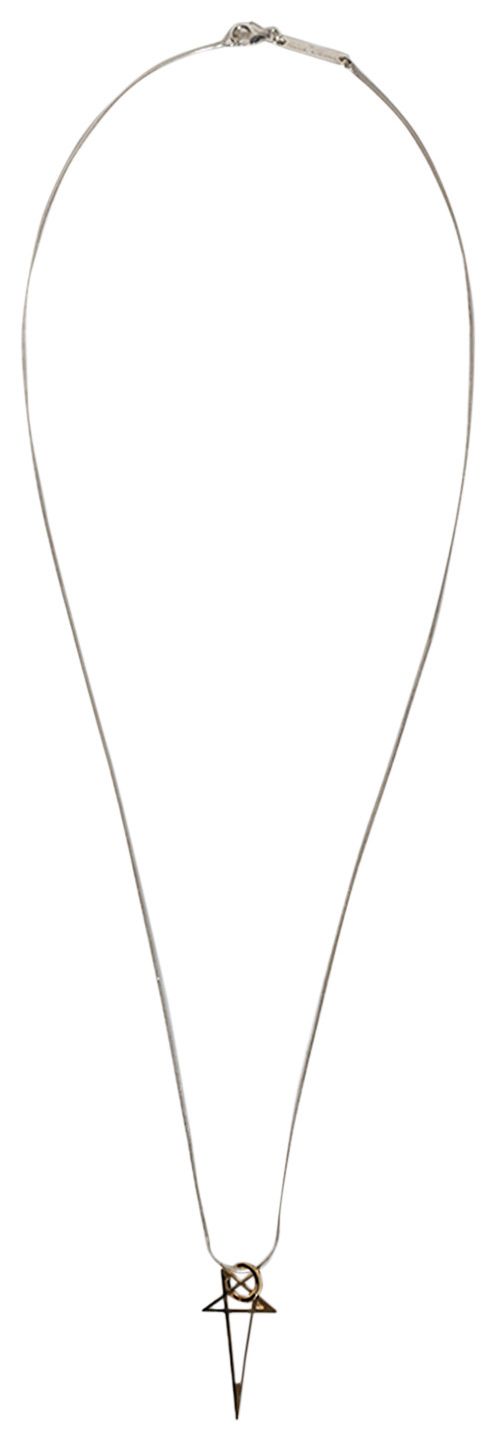 Rick Owens Pentagram Charm GoldSilver