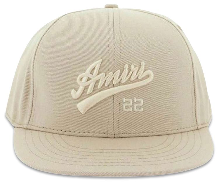 Amiri 22 Fitted Cap Beige