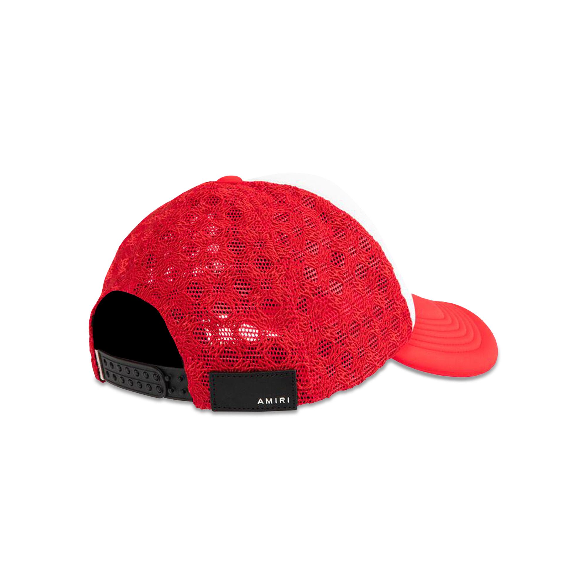 Buy Amiri MA Two Tone Trucker Hat 'Red' - AMHATR1030 RED | GOAT