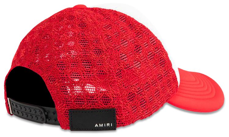 Amiri MA Two Tone Trucker Hat Red