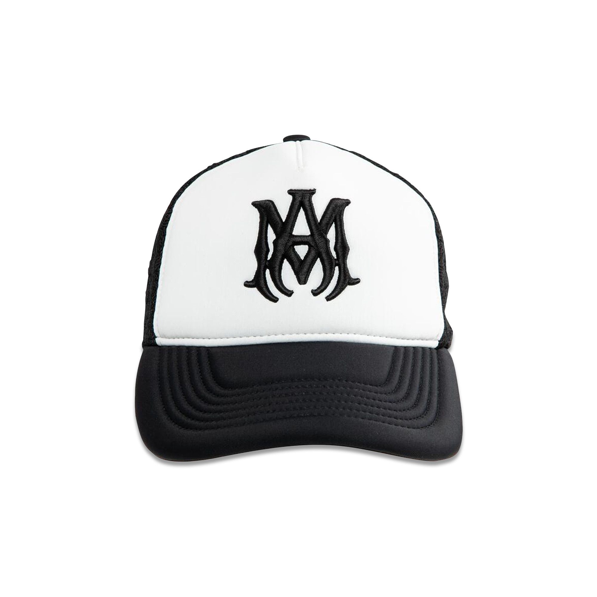 Buy Amiri MA Two Tone Trucker Hat 'Black' - AMHATR1030 BLAC | GOAT CA