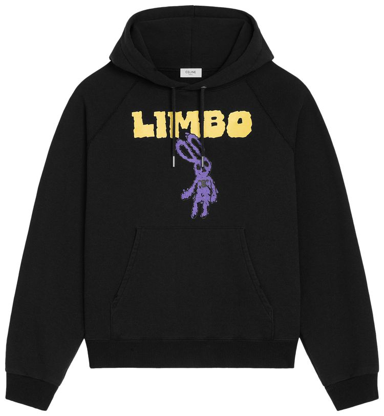 CELINE Loose Hoodie BlackMulticolor