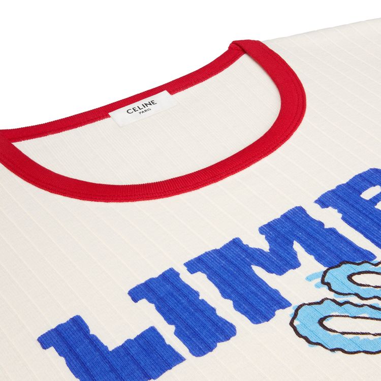 CELINE Regular T Shirt CreamMulticolor