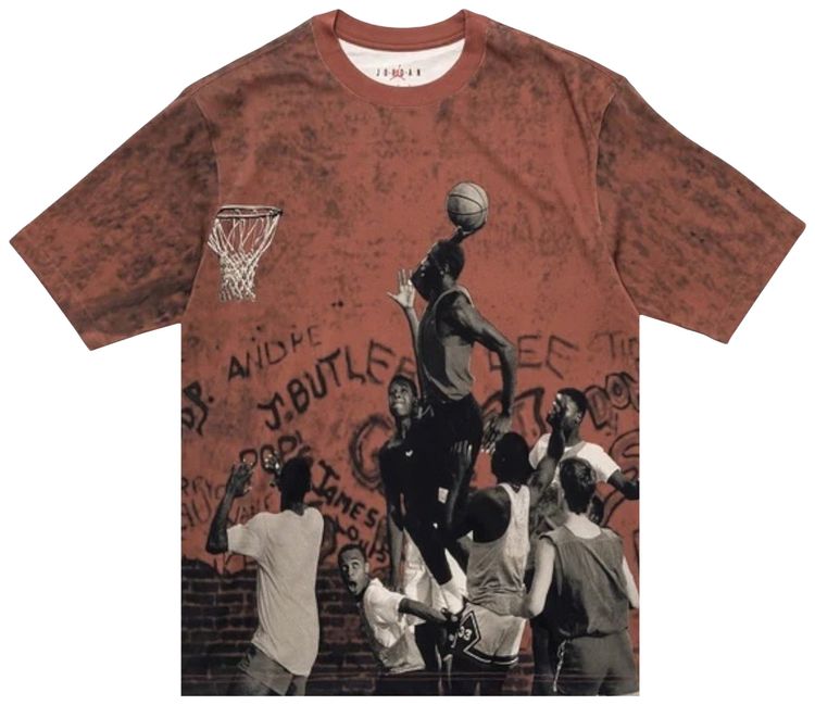 Air Jordan Playground Dunk Tee Rust