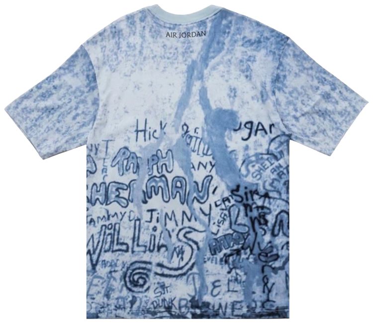 Air Jordan Playground Dunk Tee Cirrus BlueBlack