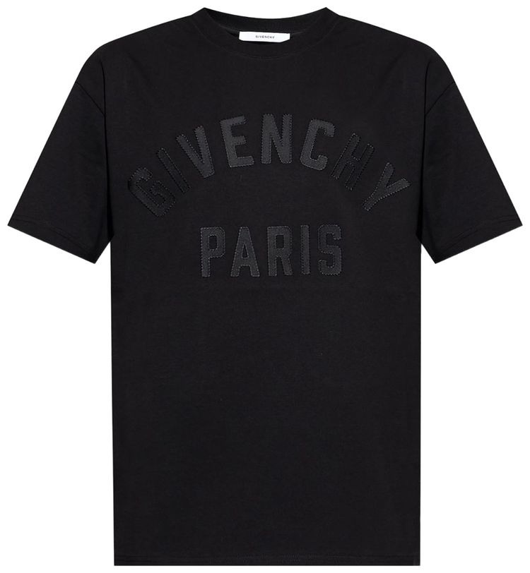 Givenchy Paris T Shirt Black