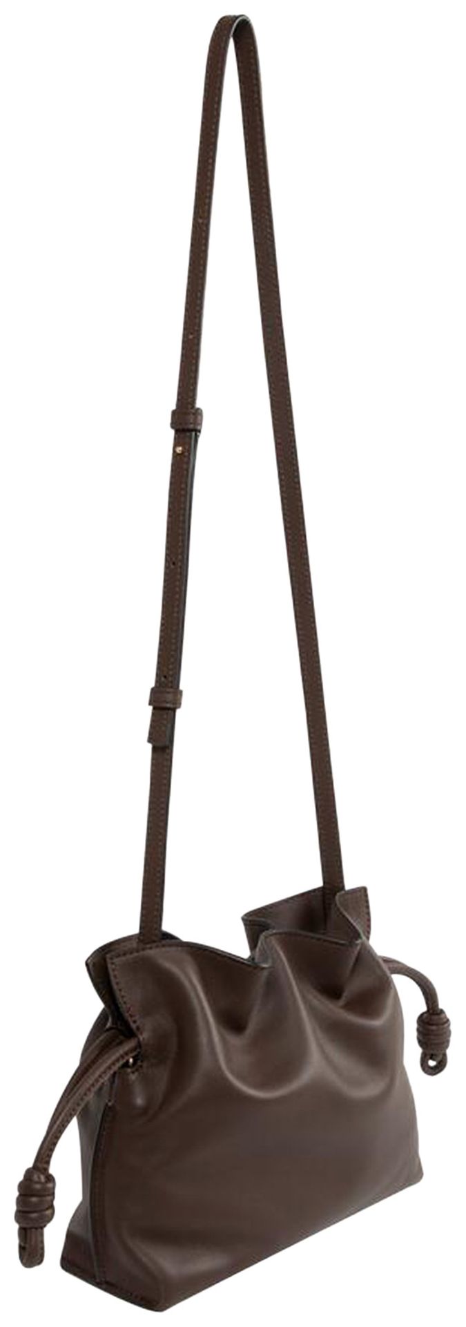 Loewe Mini Flamenco Clutch Chocolate