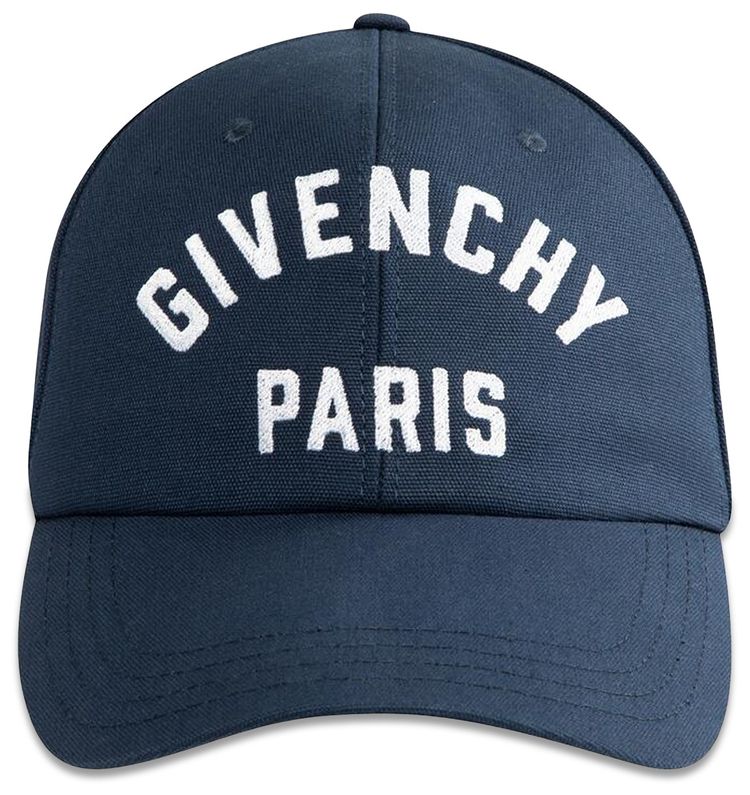 Givenchy Logo Embroidered Cap Navy