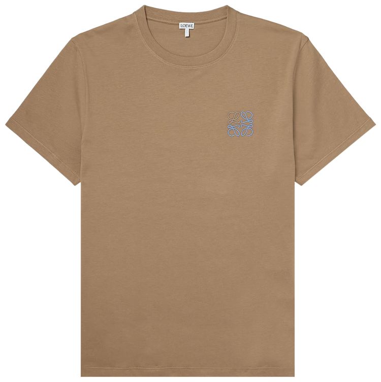 Loewe Regular Fit T Shirt Camel