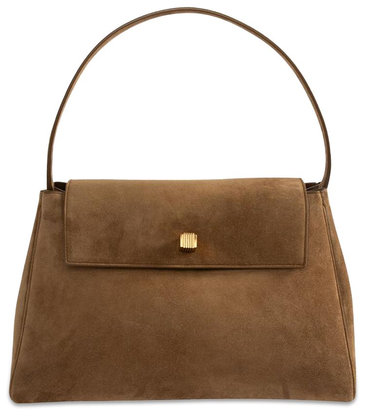 Khaite Audrey Top Handle Bag Mud