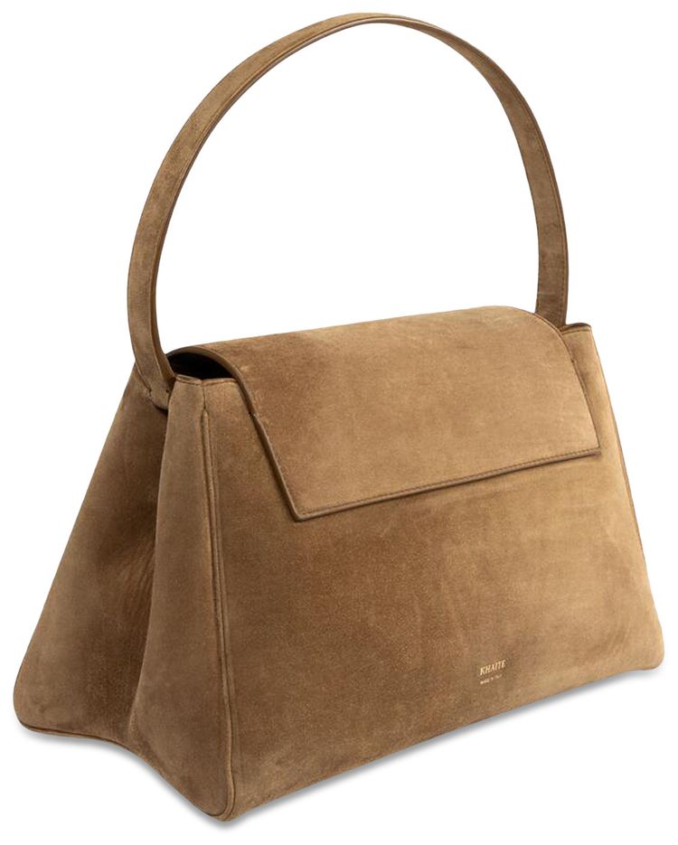 Khaite Audrey Top Handle Bag Mud