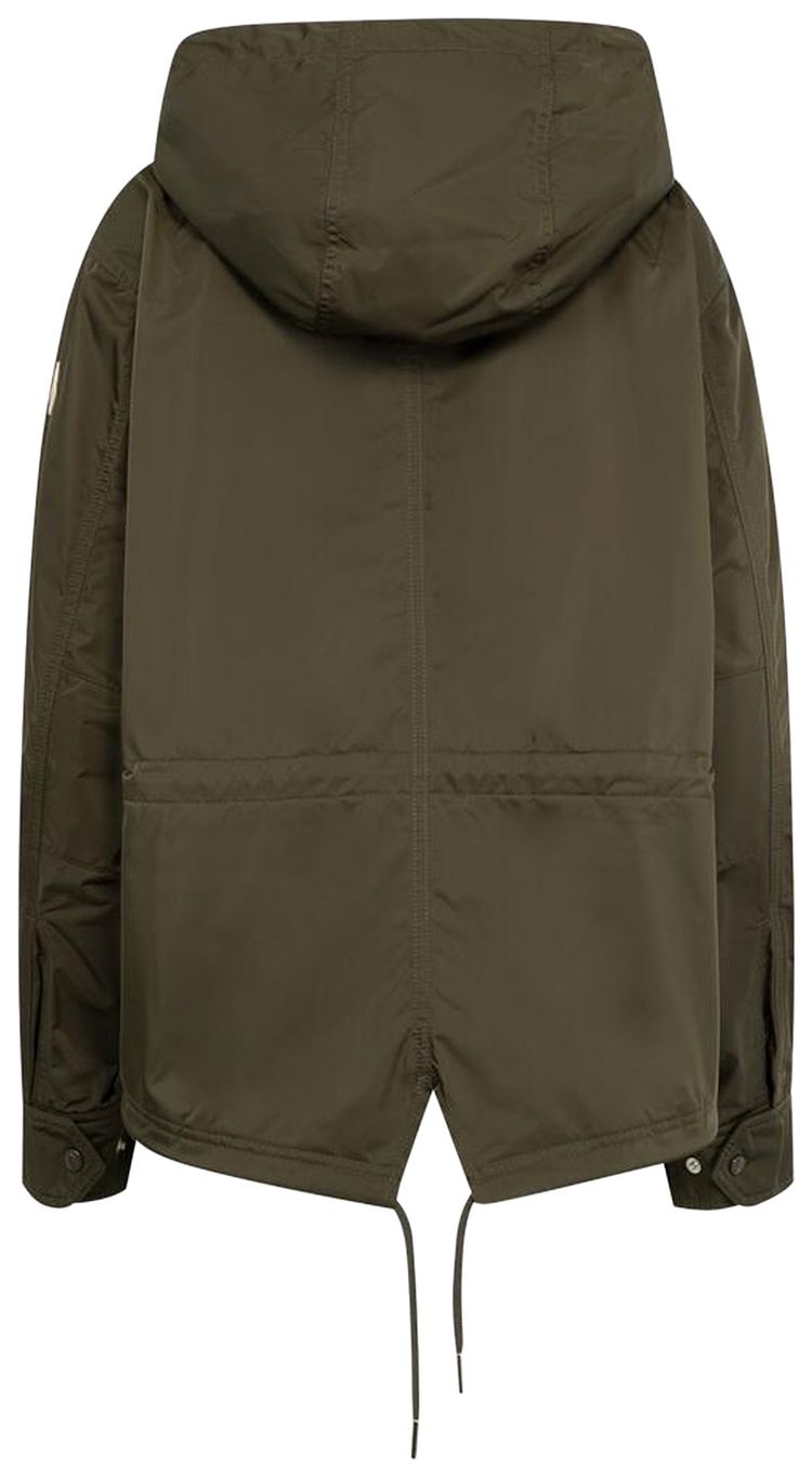 Moncler Noizay Short Parka Green