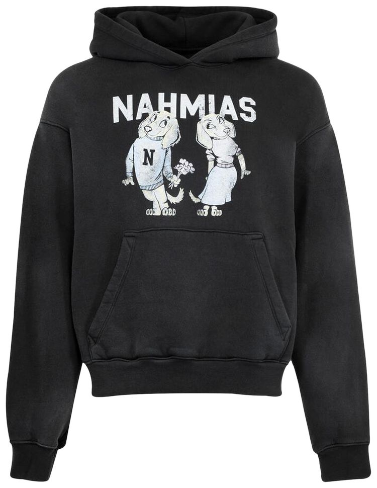 Nahmias Mascot Hoodie Worn Black