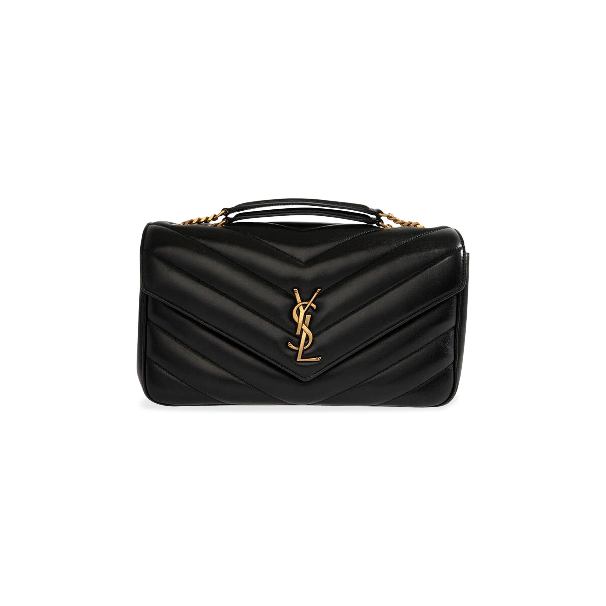 ショルダーバッグ・ポシェット SAINT LAURENT Women Messenger Bags 801439AAEAX 1000 BLACK Buy Saint Laurent Lambskin Envelope Bag 'Black' - 801439
