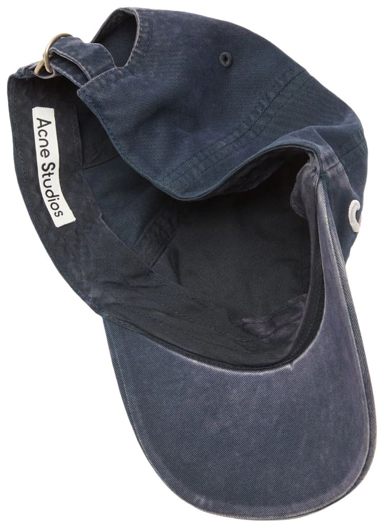 Acne Studios Logo Cap Deep Blue