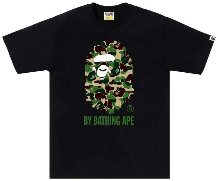 BAPE ABC Camo By Bathing Ape Tee BlackGreen