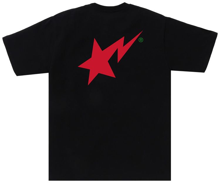 BAPE Colors Sta Tee Black