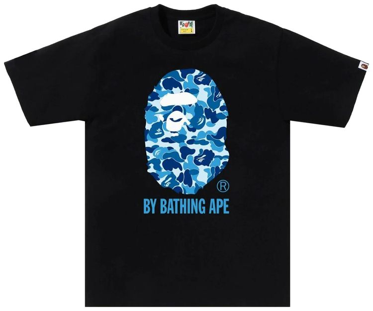 BAPE ABC Camo By Bathing Ape Tee BlackBlue