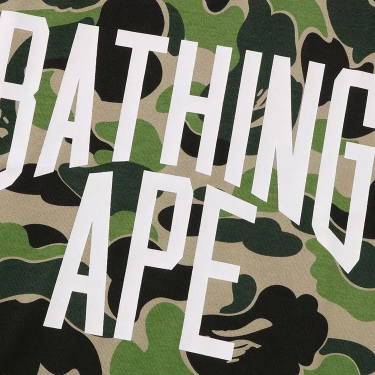 BAPE ABC Camo NYC Logo Tank Top Green