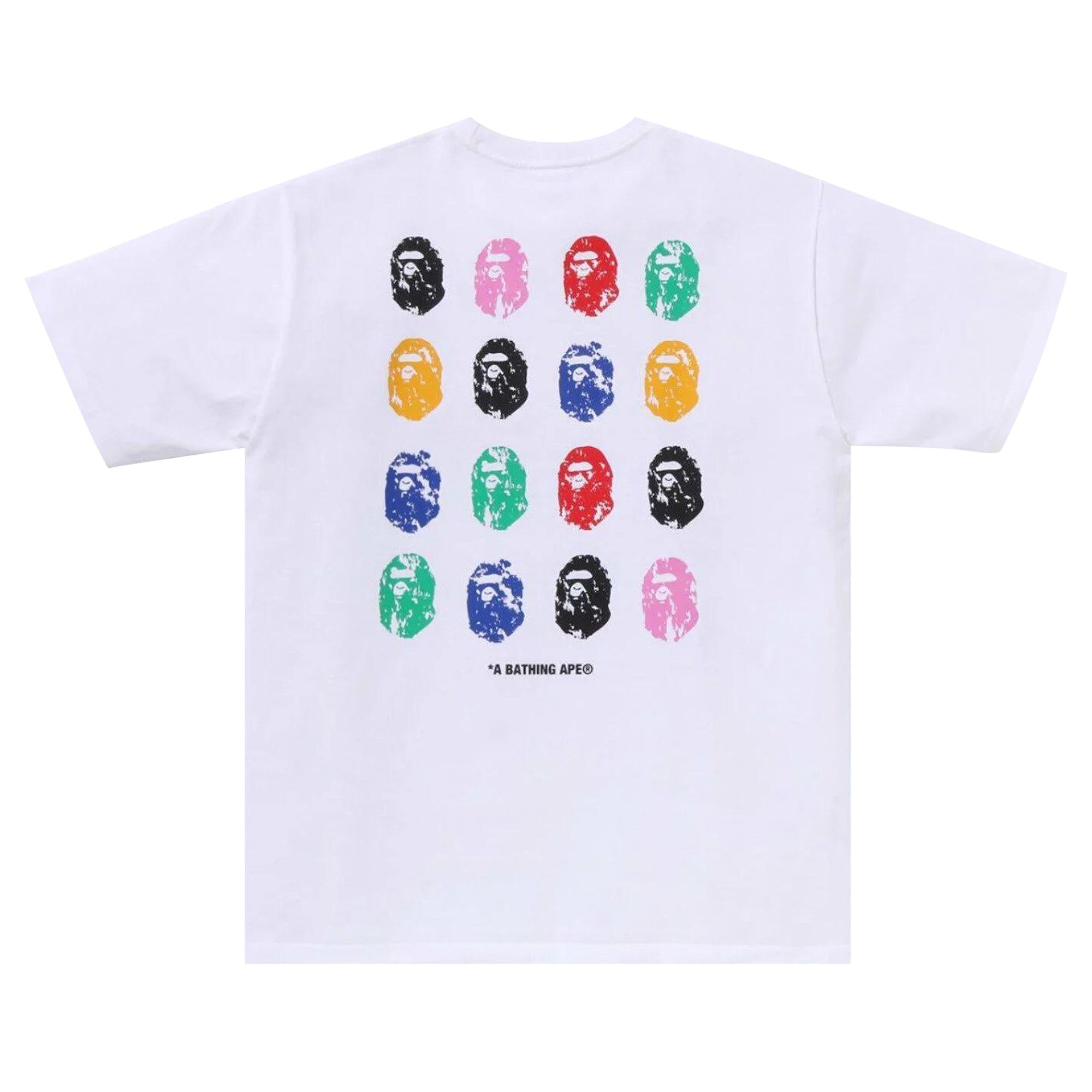 Buy BAPE A Bathing Ape 32nd Anniversary Ape Head Tee 'White