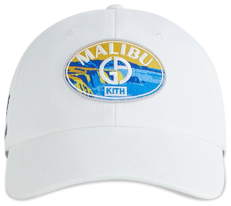 Kith x Giorgio Armani Malibu Classic Cap White