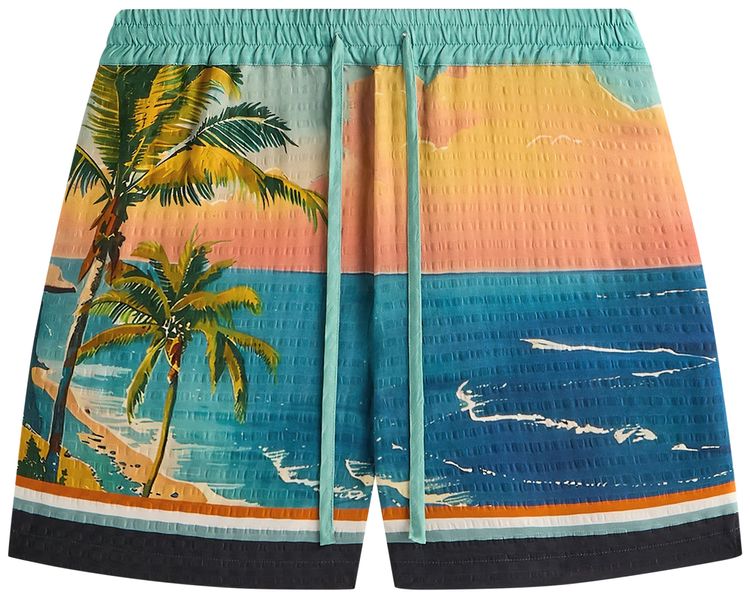 Kith x Giorgio Armani Ornamental Print Active Short Multi