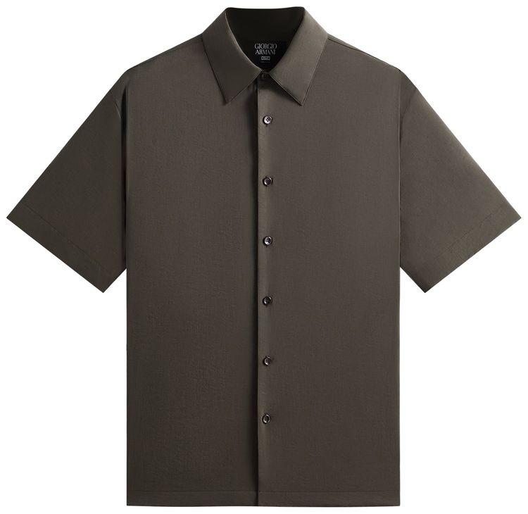 Kith x Giorgio Armani Short Sleeve Button Up Seam