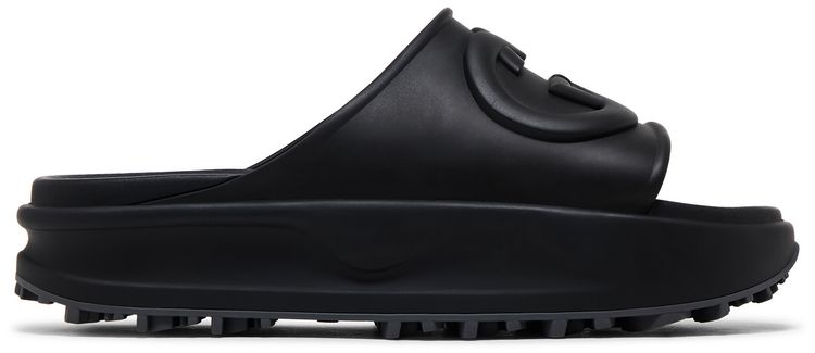 Gucci Sandal Interlocking G   Black