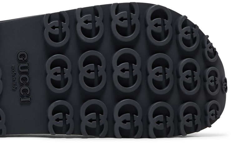 Gucci Sandal Interlocking G   Black