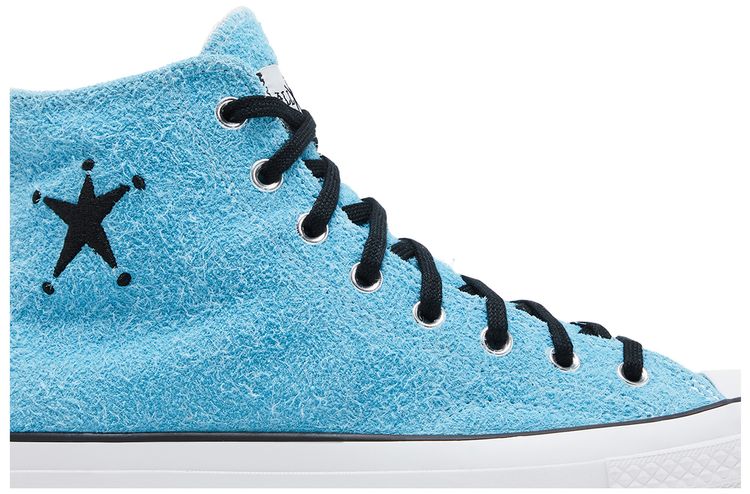 Stussy x Converse Chuck 70 High Sky Blue