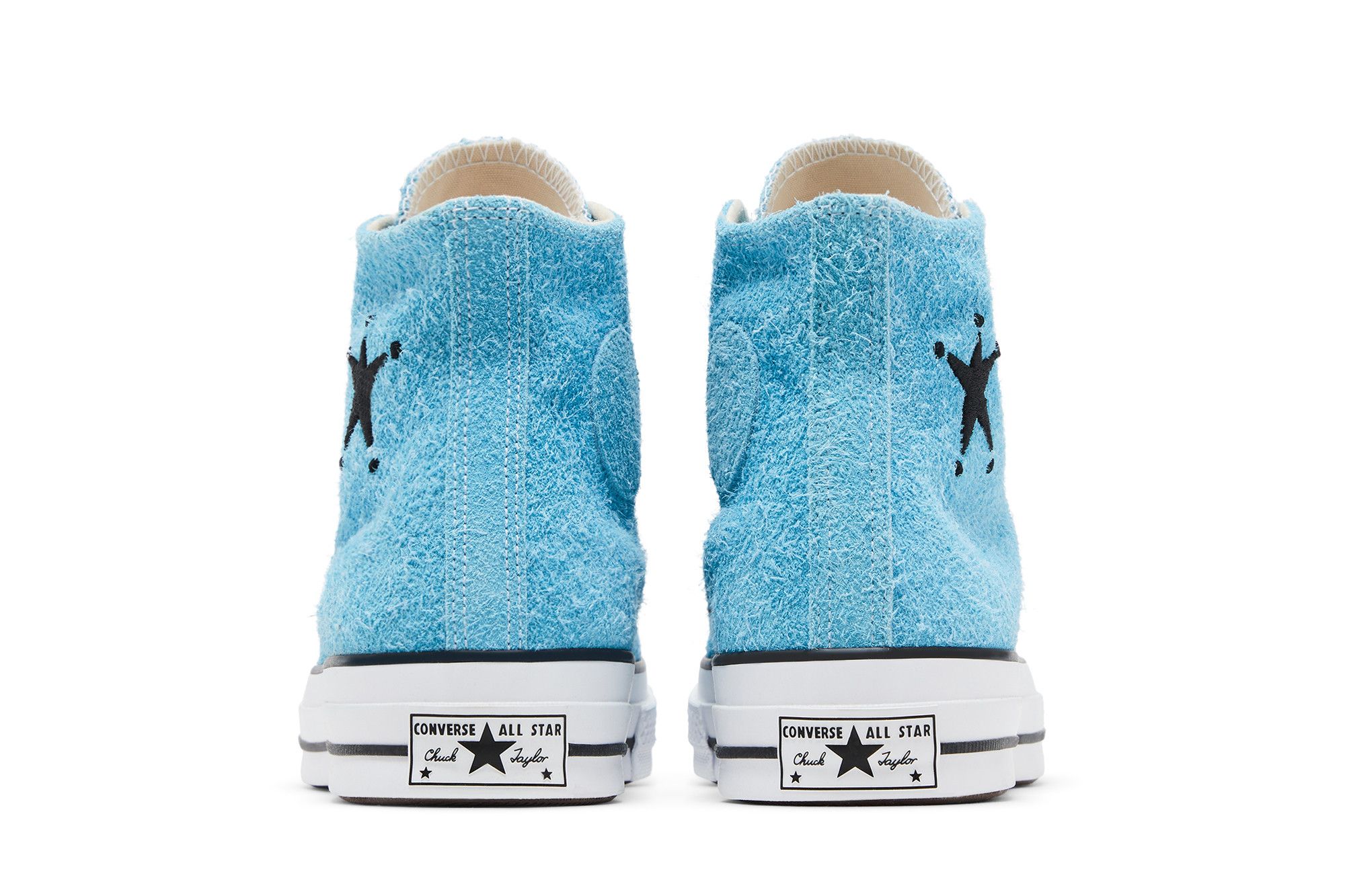 靴 Stussy converse CT70 Hi Sky Blue Converse x Stussy Chuck 70 High Top Sneakers 'Sky Blue