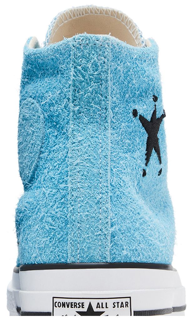 Stussy x Converse Chuck 70 High Sky Blue