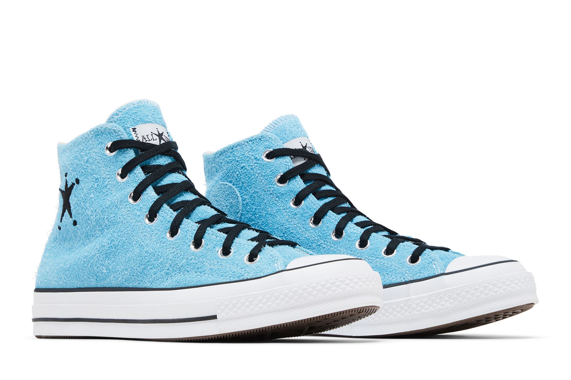 Buy Stussy x Chuck 70 High 'Sky Blue' - A07663C | GOAT