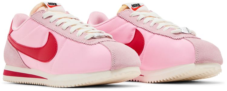 Nike Wmns Cortez TXT Soft Pink Fire Red