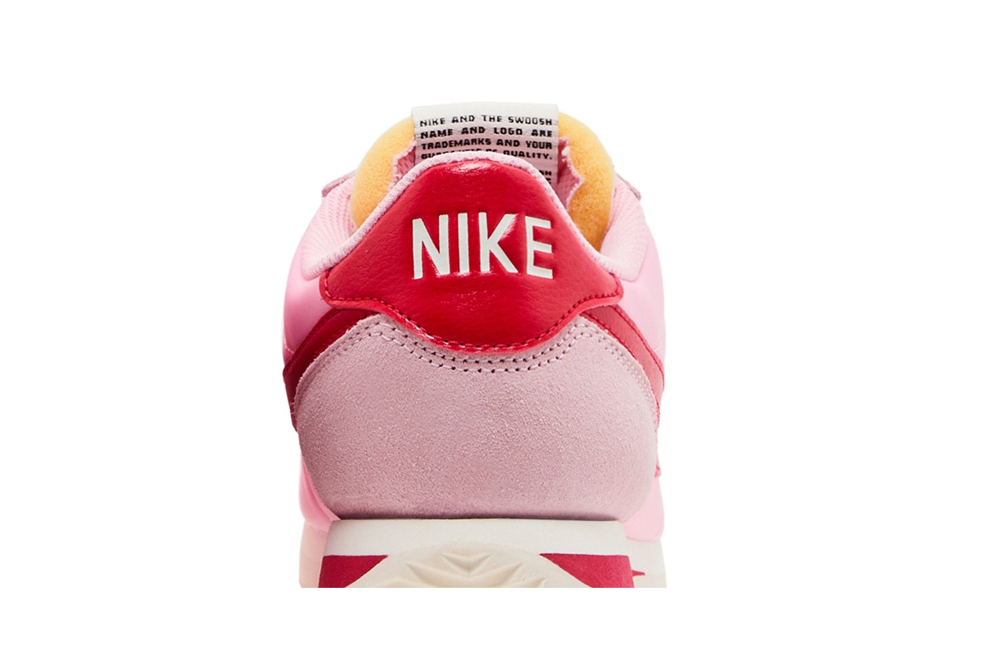 nike cortez pink red