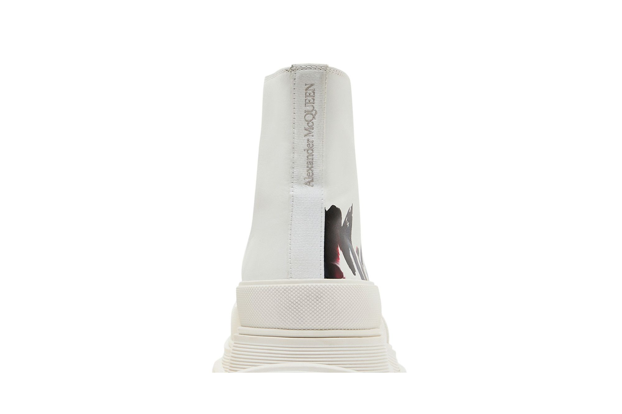 Buy Alexander McQueen Tread Slick Boot 'Graffiti Logo