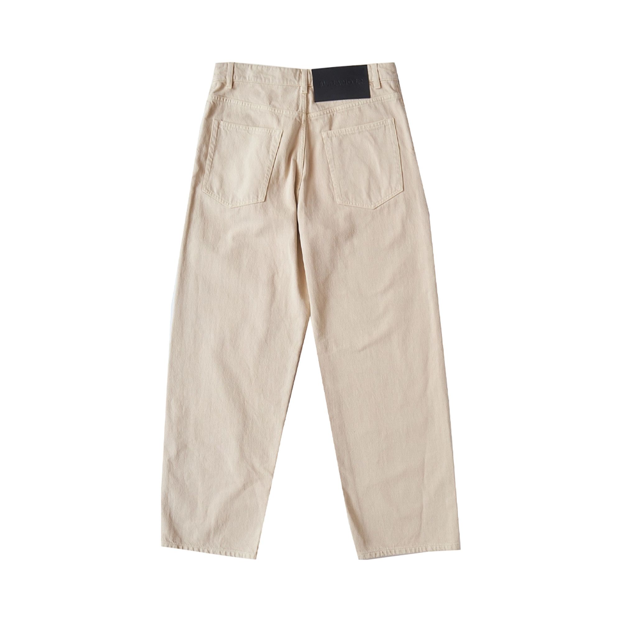 Buy Jil Sander Relaxed Denim Trouser 'Oat' - J22KA0323 J46463 262